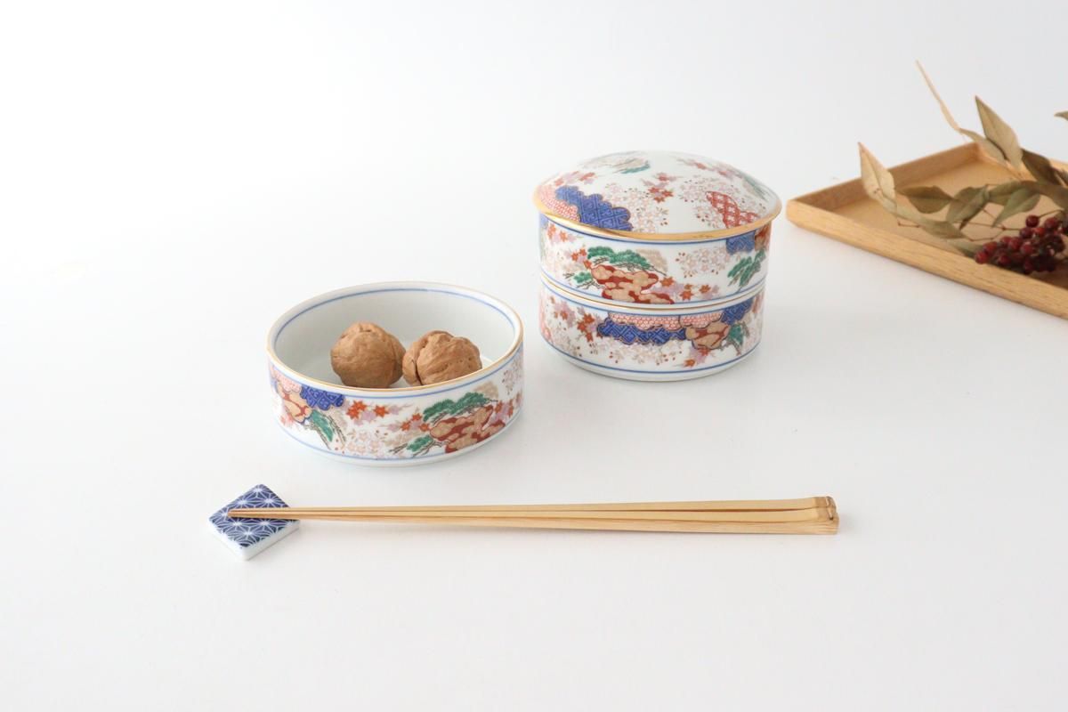 其泉窯 有田焼 春秋文 三段重 未使用品　木箱 希少 春秋文【三段重】｜有田焼なら賞美堂本店オンラインショップ