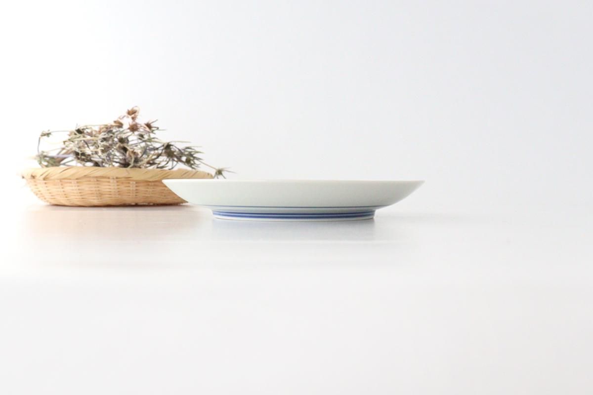 プレート|18.5cm|兎銀市松|磁器|林九郎窯|波佐見焼|和食器 プレート|18.5cm|兎銀市松|磁器|林九郎窯|波佐見焼|和食器