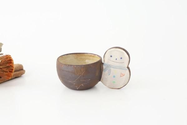 作家　陶芸作家　赤絵　渦巻き　スープカップ　マグカップ　ラテマグ 作家 陶芸作家 赤絵 渦巻き スープカップ マグカップ ラテマグ