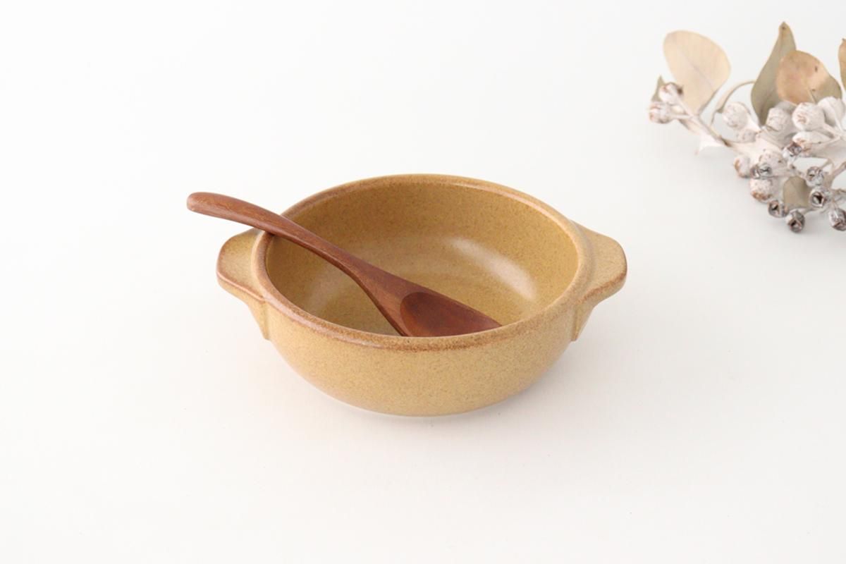 丸グラタン｜大｜薄茶｜耐熱陶器｜美濃焼｜和食器通販｜うちる｜和食器