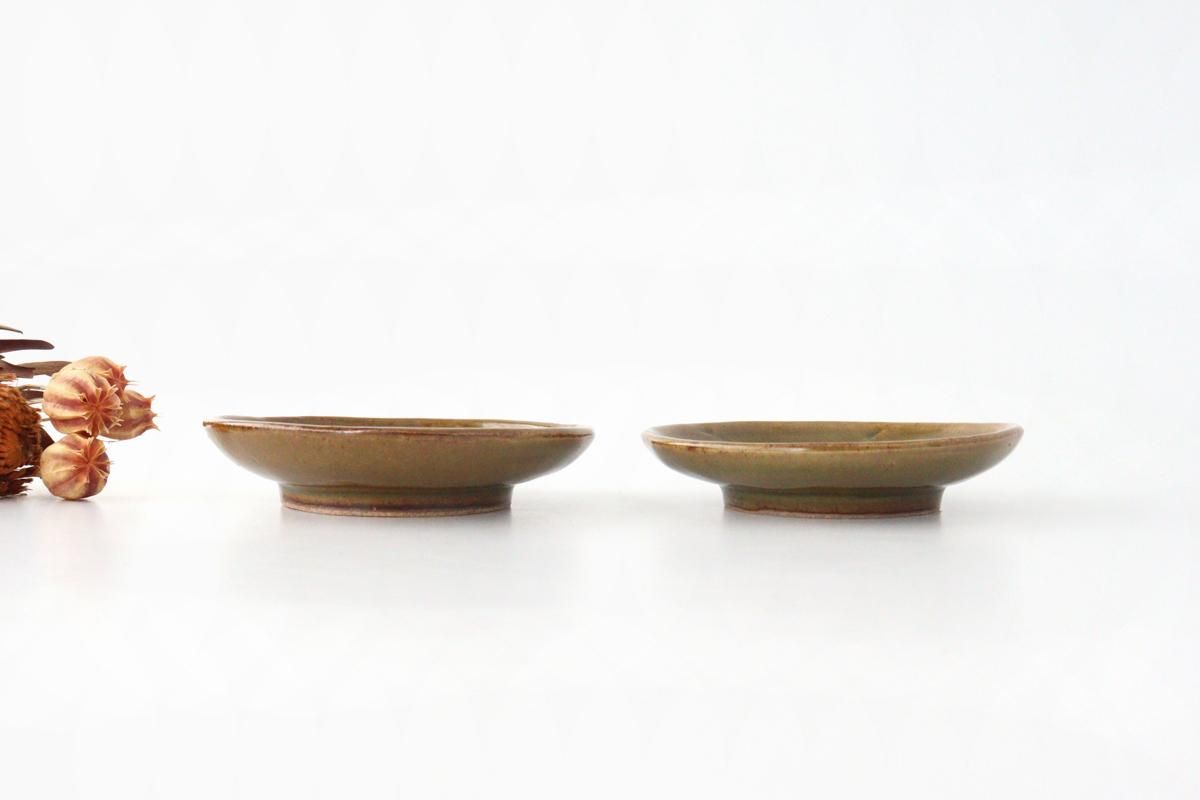 小皿｜3｜陶器｜笠原良子｜益子焼｜和食器通販｜うちる｜和食器