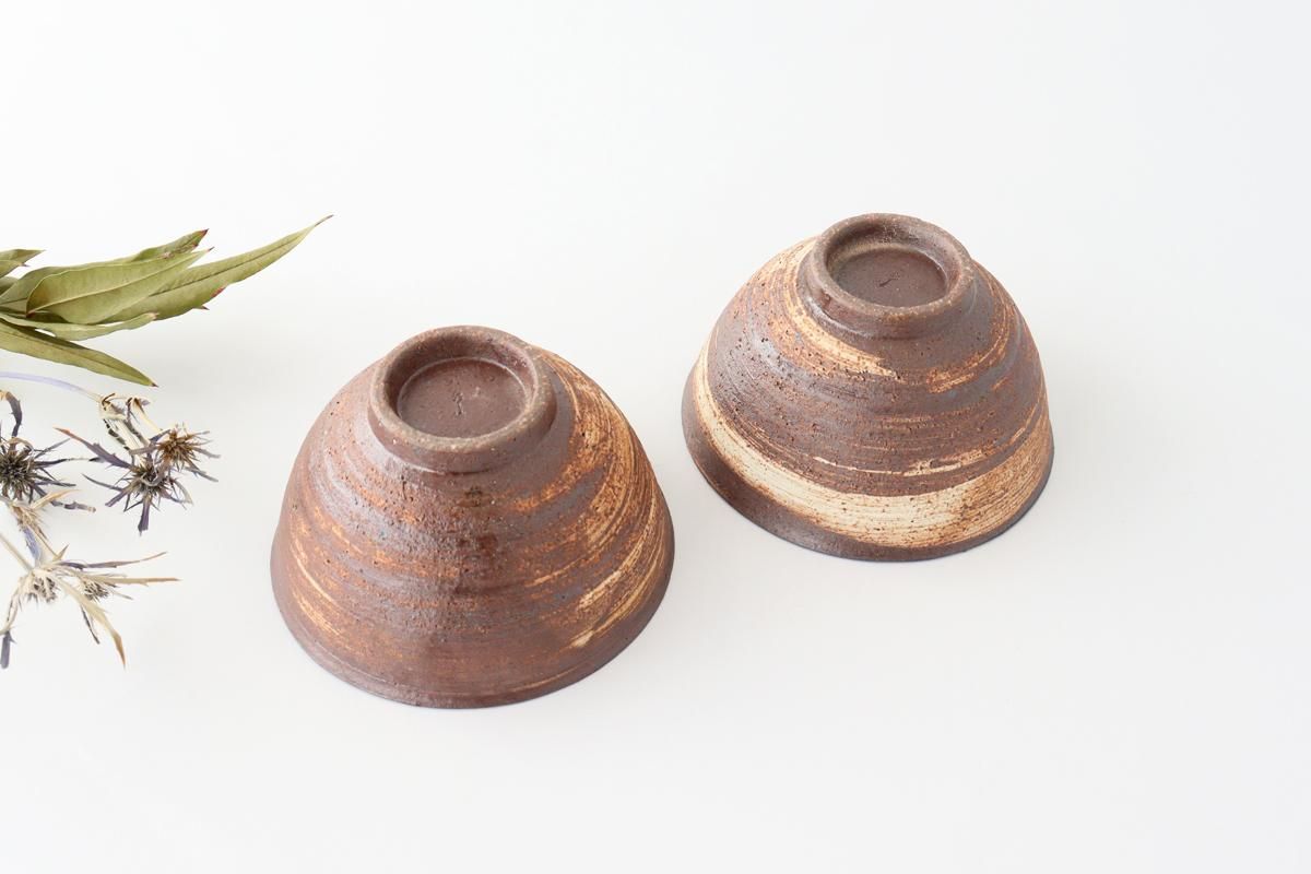 ☆茶3 石田陶春　刷毛目茶碗　共箱　口径12.2㎝　東な6-0513① ☆茶3 石田陶春 刷毛目茶碗 共箱 口径12.2㎝ 東な6-0513①