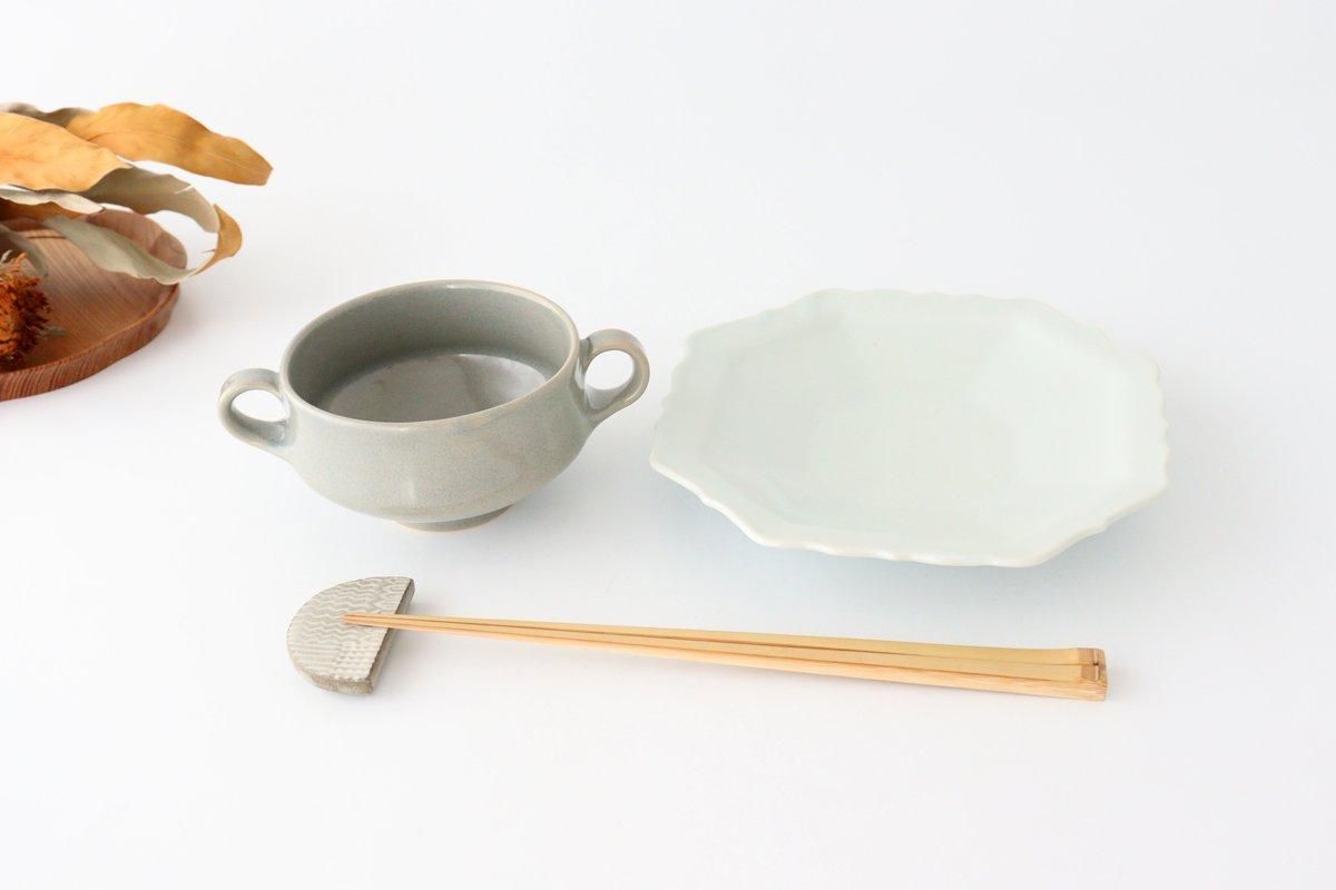 薄墨両手スープカップ｜磁器｜土井善男｜和食器通販｜うちる｜和