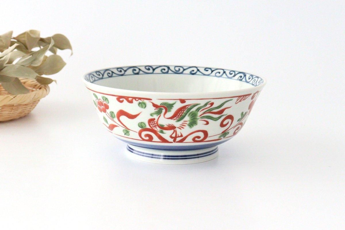 めん鉢｜丼｜万歴鳳凰｜磁器｜波佐見焼｜和食器通販｜うちる｜和食器の
