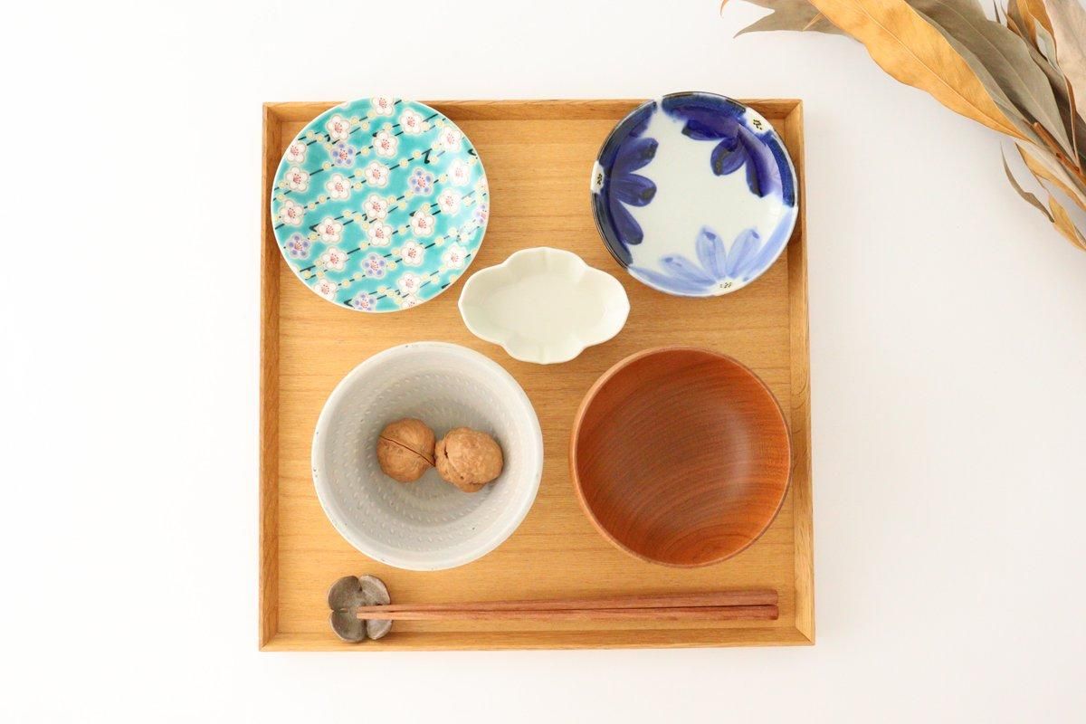 小皿｜磁器｜花藍｜波佐見焼｜和食器通販｜うちる｜和食器の皿