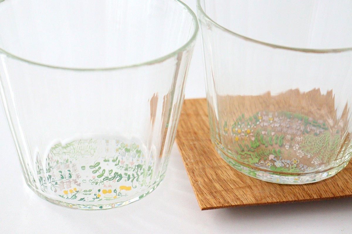 新品】金津沙矢香さん 百花景 グラス そばちょこ ミモザ ガラス