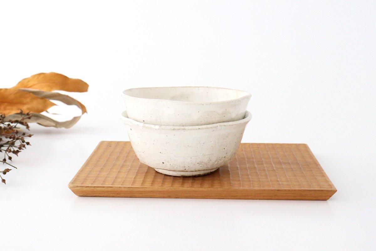 四ツ押小鉢｜鉄粉引｜陶器｜美濃焼｜うちる｜和食器の皿、鉢