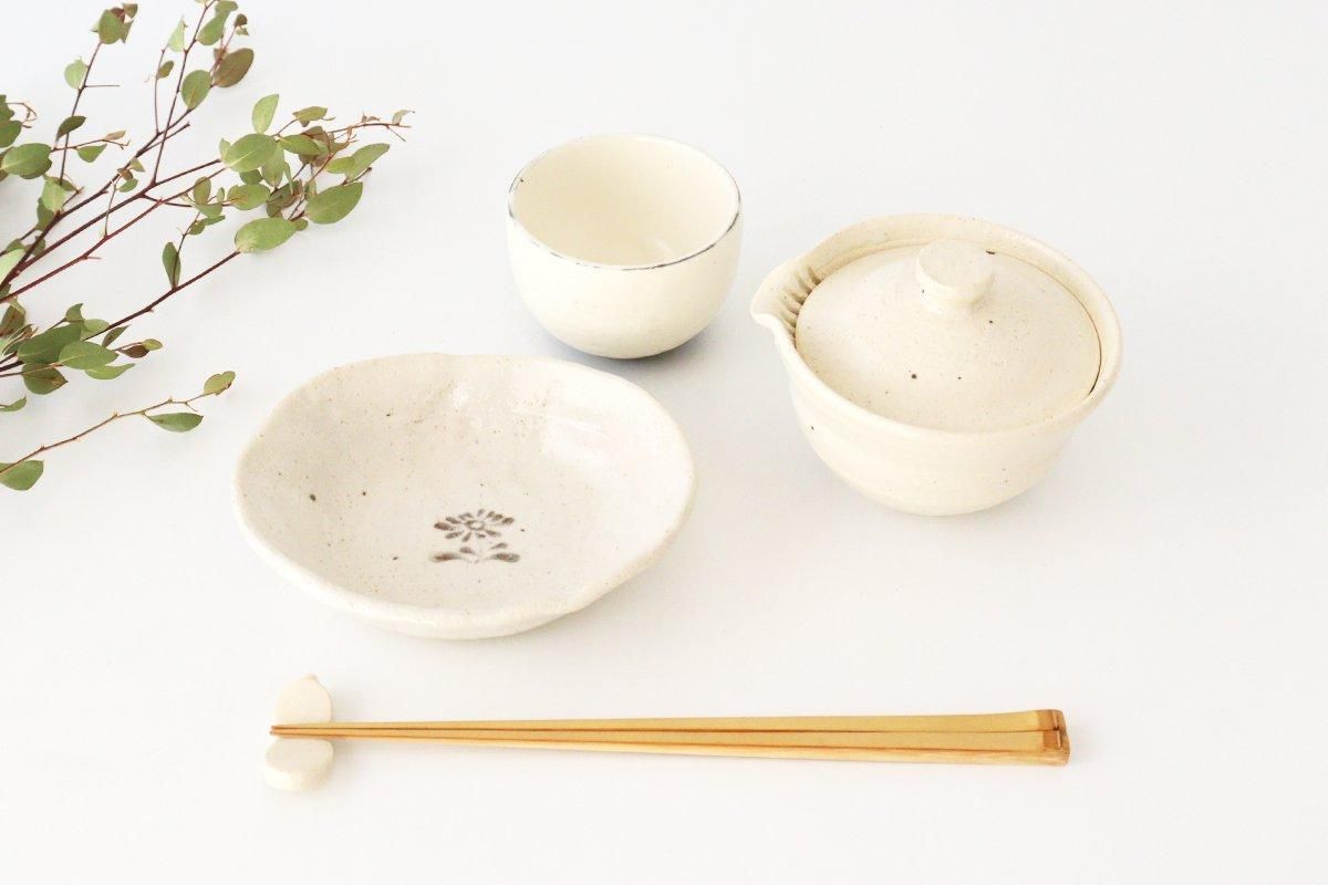 【美品】宝瓶　急須　焼物 宝瓶急須｜白粉引き｜陶器｜伊賀焼｜和食器通販｜うちる｜和食器