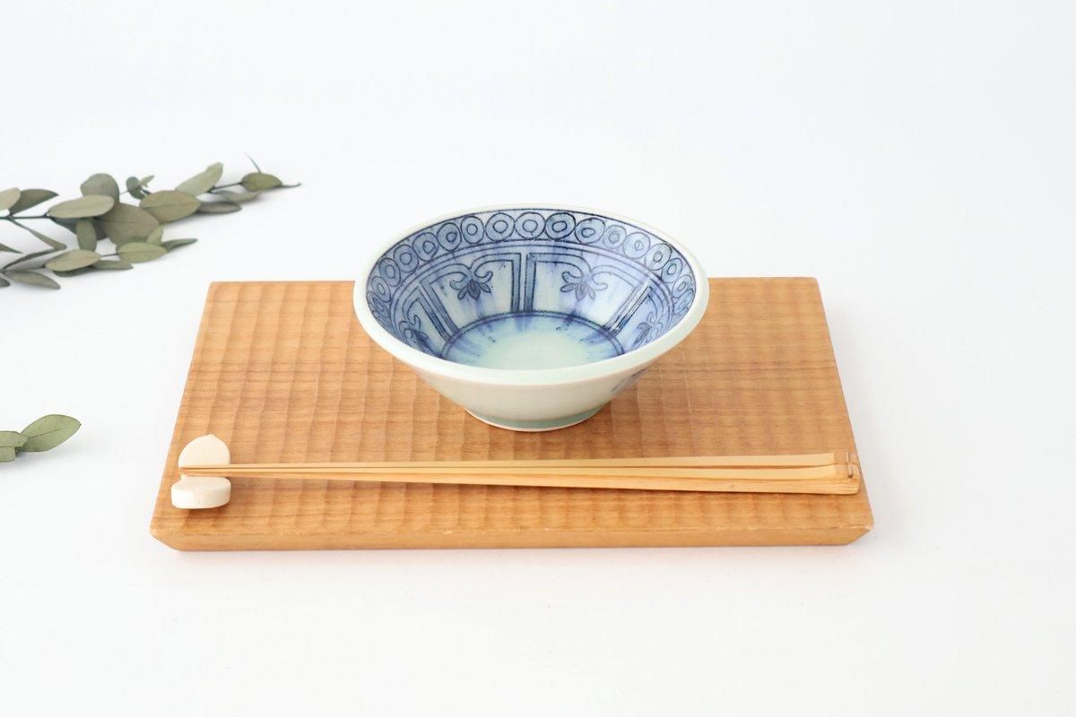 安南染付｜4寸鉢｜半磁器｜陶彩窯｜砥部焼｜和食器通販｜うちる