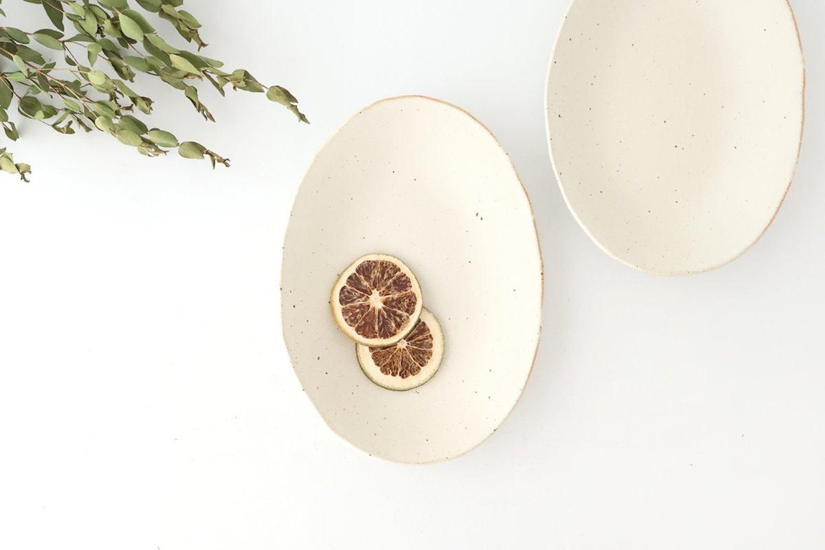 21cmだ円皿｜おこげ｜クラフト石川｜陶器｜かもしか道具店｜萬古焼｜和