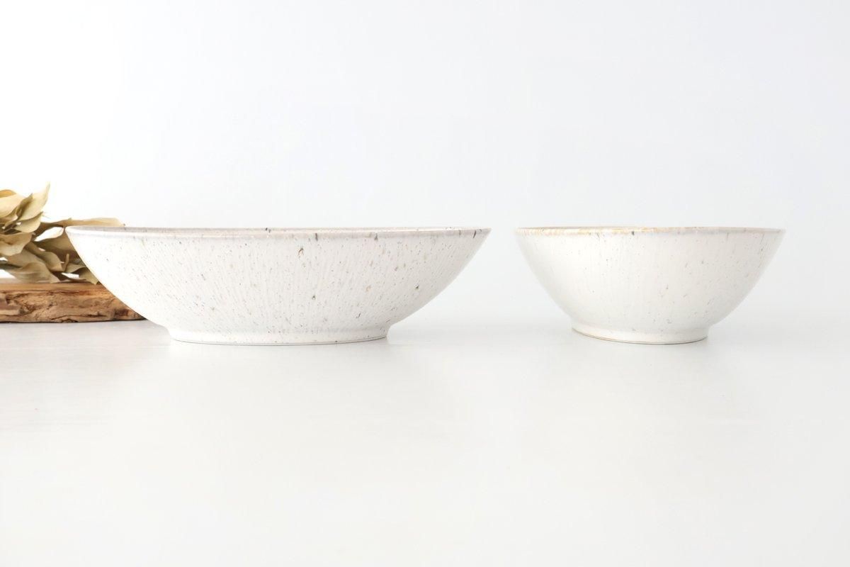 楕円鉢｜25cm｜白窯変釉｜磁器｜美濃焼｜うちる｜和食器の皿、鉢、飯碗など