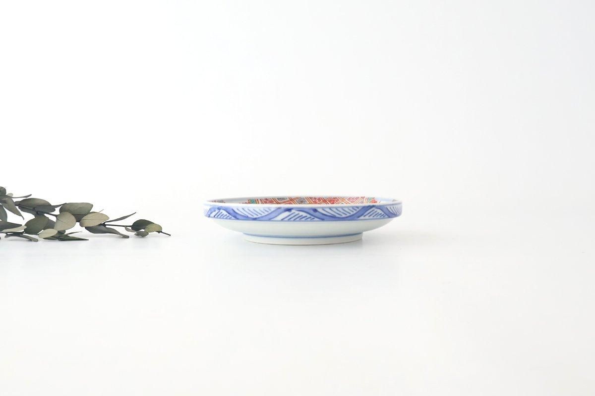 銘々皿｜千鳥柘榴紋｜磁器｜林九郎窯｜波佐見焼｜和食器通販