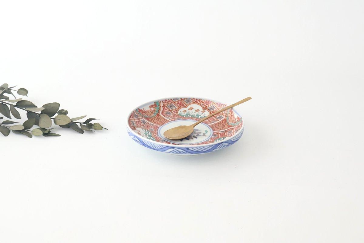銘々皿｜千鳥柘榴紋｜磁器｜林九郎窯｜波佐見焼｜和食器通販