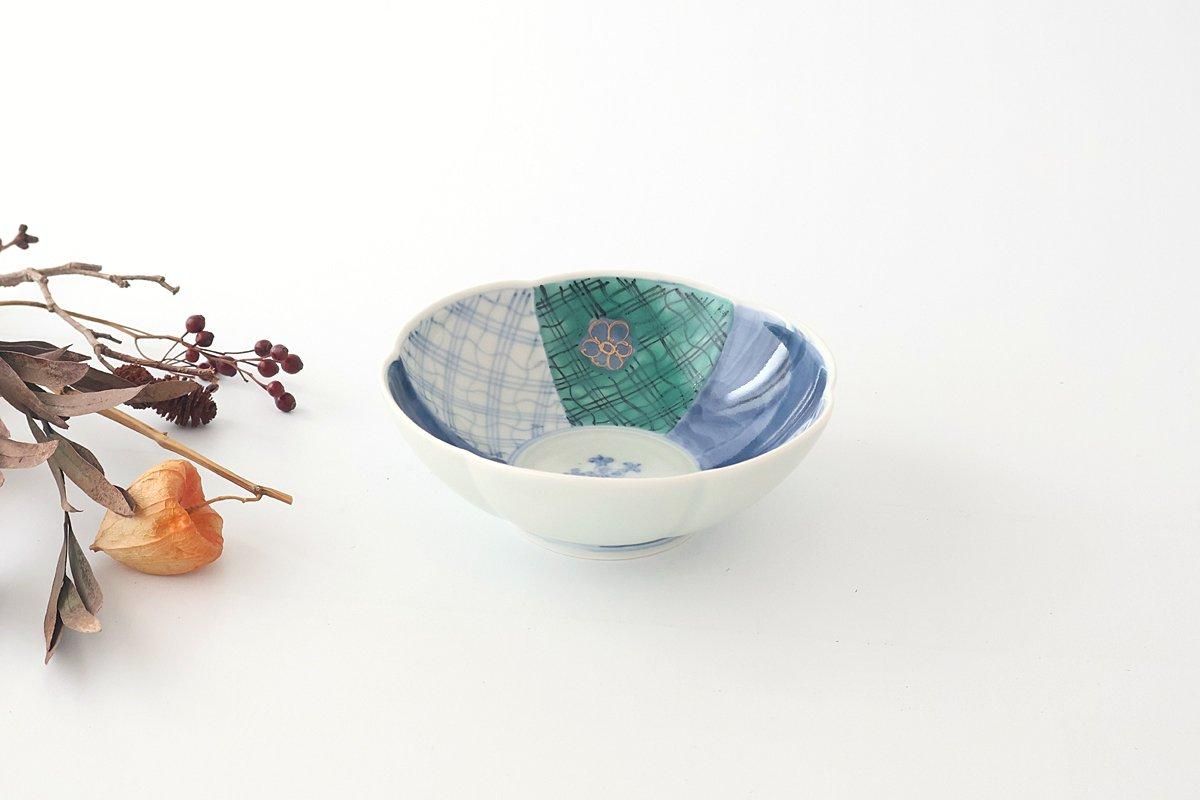 輪花鉢｜地紋｜磁器｜有田焼｜和食器通販｜うちる｜和食器の皿、鉢