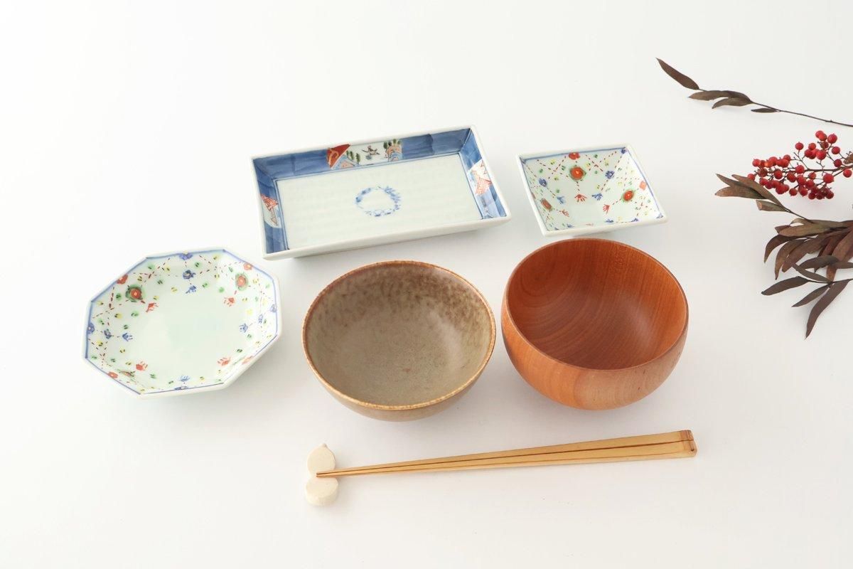 八角取皿|瓔珞紋|磁器|波佐見焼|和食器通販|うちる|和食器 八角取皿|瓔珞紋|磁器|波佐見焼|和食器通販|うちる|和食器