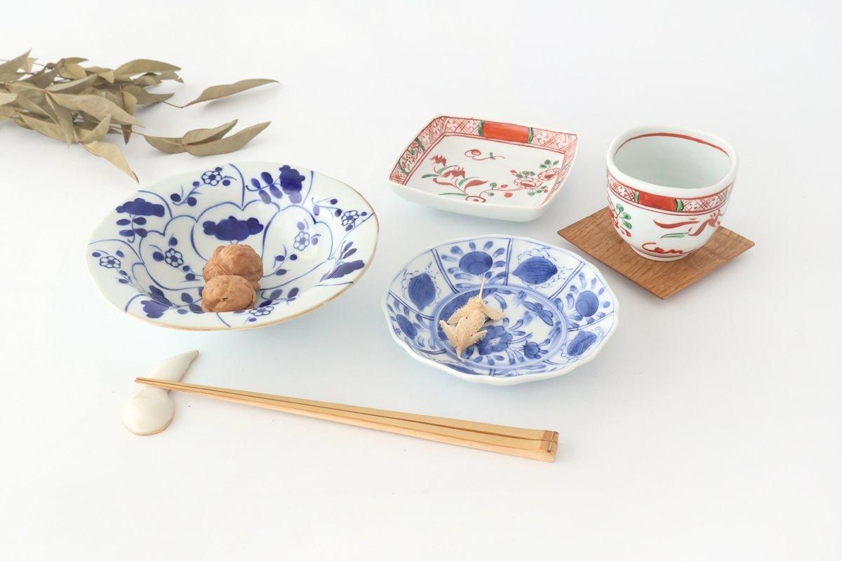 4寸皿｜芙蓉手｜磁器｜有田焼｜和食器通販｜うちる｜和食器の皿