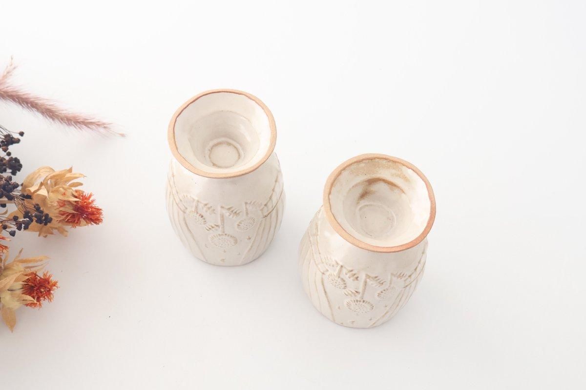 キエリ舎　カーテンのかかったゴブレット　未使用　2個セット カーテンのかかったゴブレット｜陶器｜キエリ舎｜和食器通販