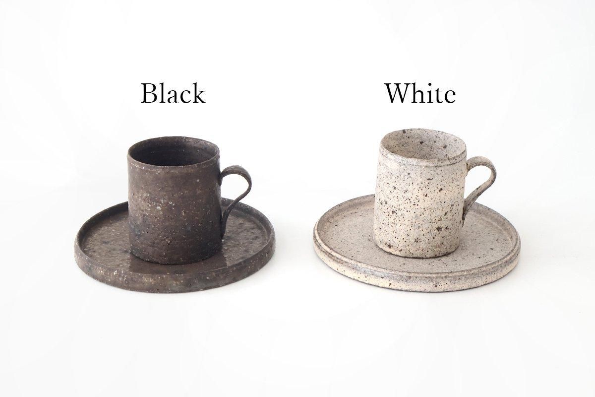 Demitasse cup＆Saucer｜White｜陶器｜遠藤岳｜和食器通販｜うち