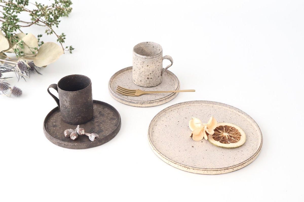 遠藤岳　プレート150サイズ　White （4枚セット） Plate｜150｜White｜陶器｜遠藤岳｜和食器通販｜うちる｜和食器