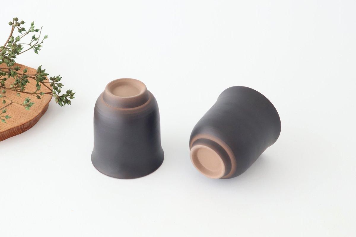 ゆのみ|黒|陶器|かもしか道具店|和食器通販|うちる|和食器 ゆのみ|黒|陶器|かもしか道具店|和食器通販|うちる|和食器