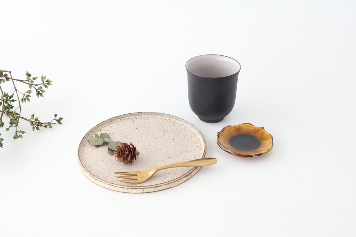 ゆのみ｜黒｜陶器｜かもしか道具店｜和食器通販｜うちる｜和食器