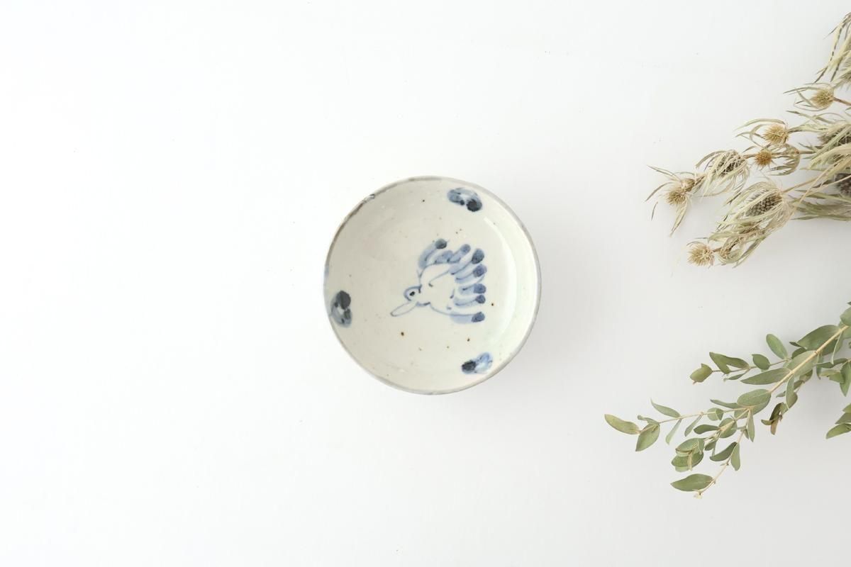 豆皿｜鳥絵泉山釉｜磁器｜工房禅 横田翔太郎｜和食器通販｜うちる｜和