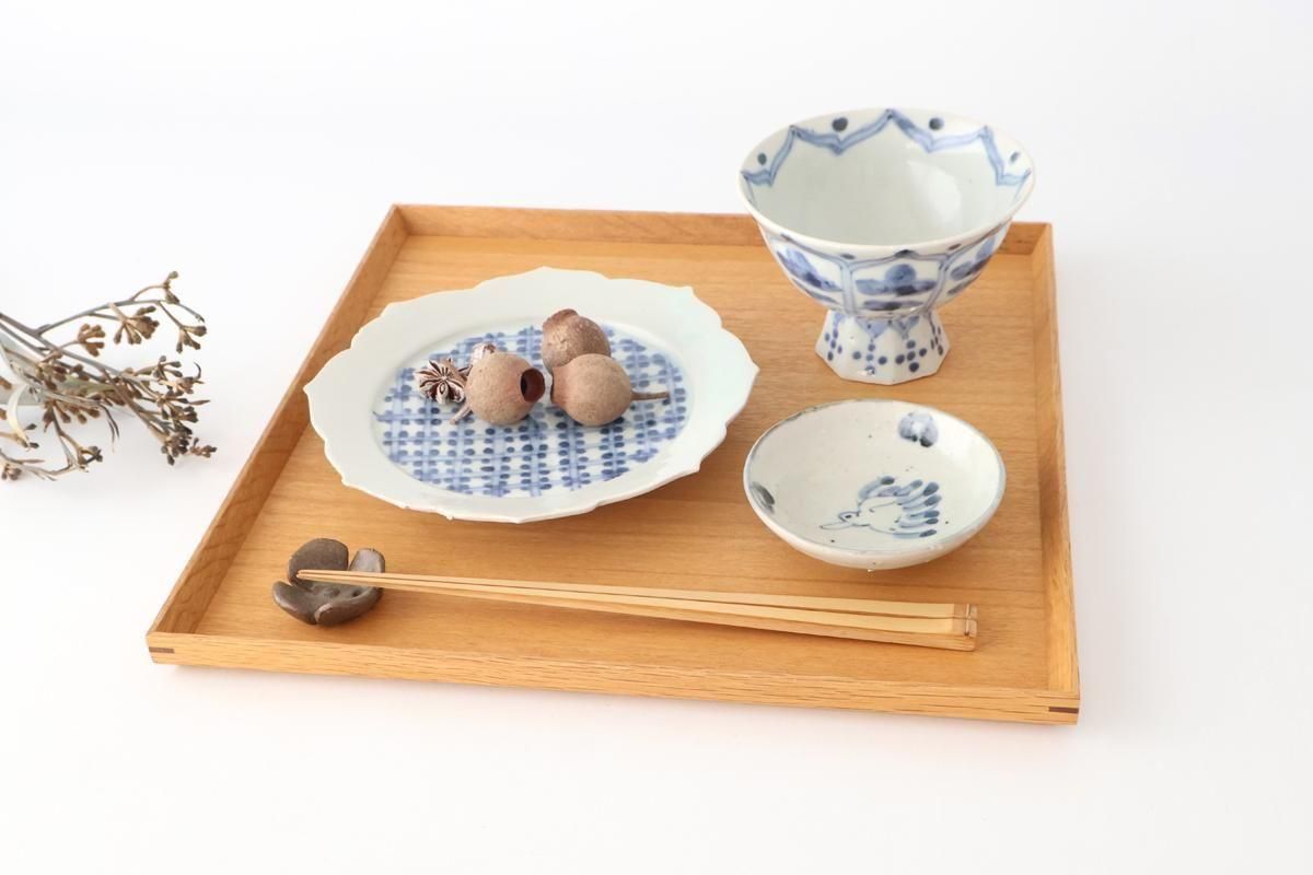 豆皿｜鳥絵泉山釉｜磁器｜工房禅 横田翔太郎｜和食器通販｜うちる｜和
