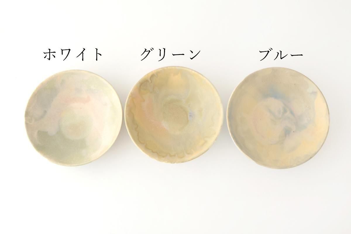 ブルー｜6寸皿｜半磁器｜令佳 haruka｜和食器通販｜うちる｜和