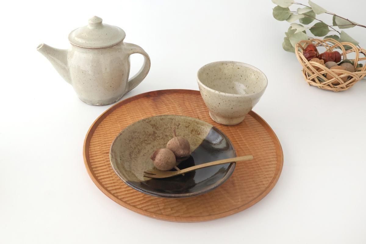 ポット｜白掛｜陶器｜中嶋窯｜和食器通販｜うちる｜和食器の皿