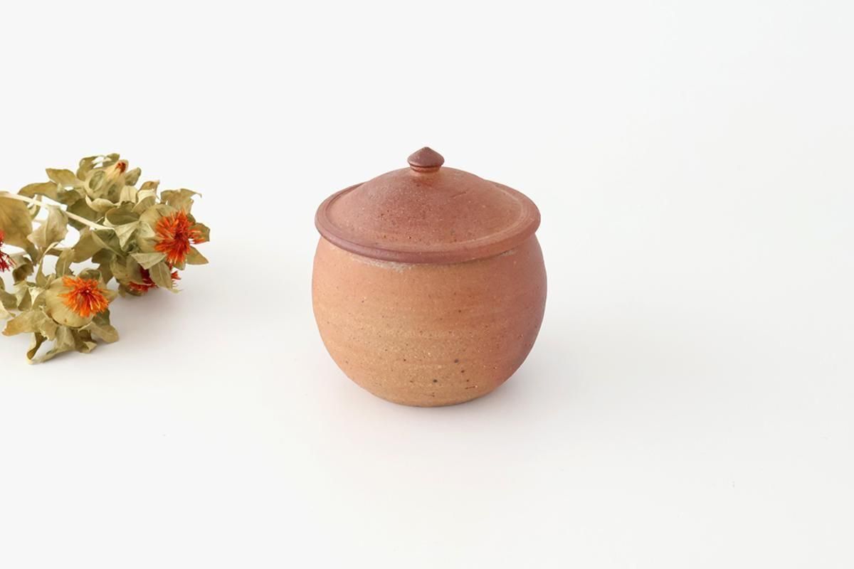 塩壺｜M｜丸形｜陶器｜川尻製陶所｜益子焼｜和食器通販｜うちる｜和
