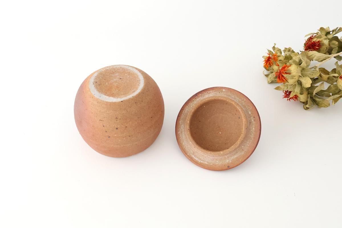 ジョウビ まる壺 陶器 益子焼