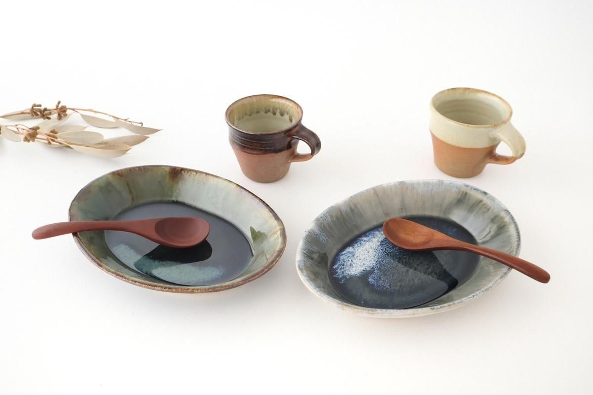 【新品・未使用】青と銀のグラデーション 陶器(2個セット) 陶香堂:宮内省御用達 陶香堂 - 宮内庁御用達 陶磁器 うつわのセレクトショップ