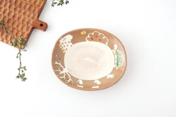 キエリ舎　すすきうさぎの和菓子プレート　2枚セット すすきうさぎの和菓子トレー｜陶器｜キエリ舎｜和食器通販｜うち