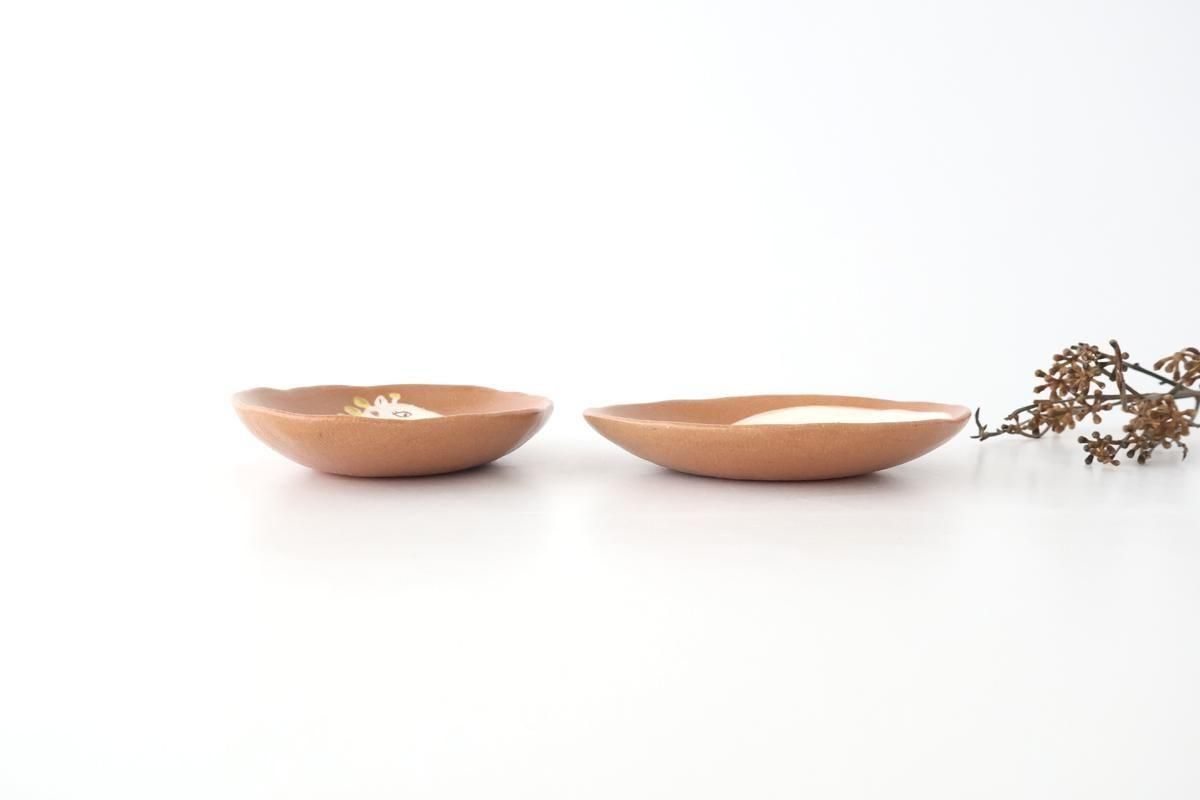 キムホノ　小皿　3点セット　陶器 3個セット 小皿 和食器 / 金魚3.0皿 寸法：10 x 2cm : せともの