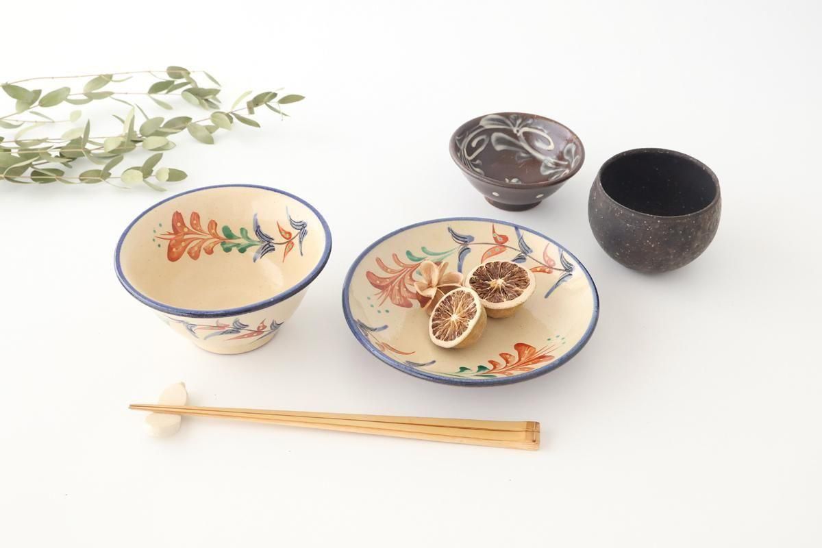 ◆焼締の５寸皿　5客セット　作家物　和食器◆ 小石原焼 小石原焼き マルワ窯 5寸皿 五寸皿 取り皿 デザート皿