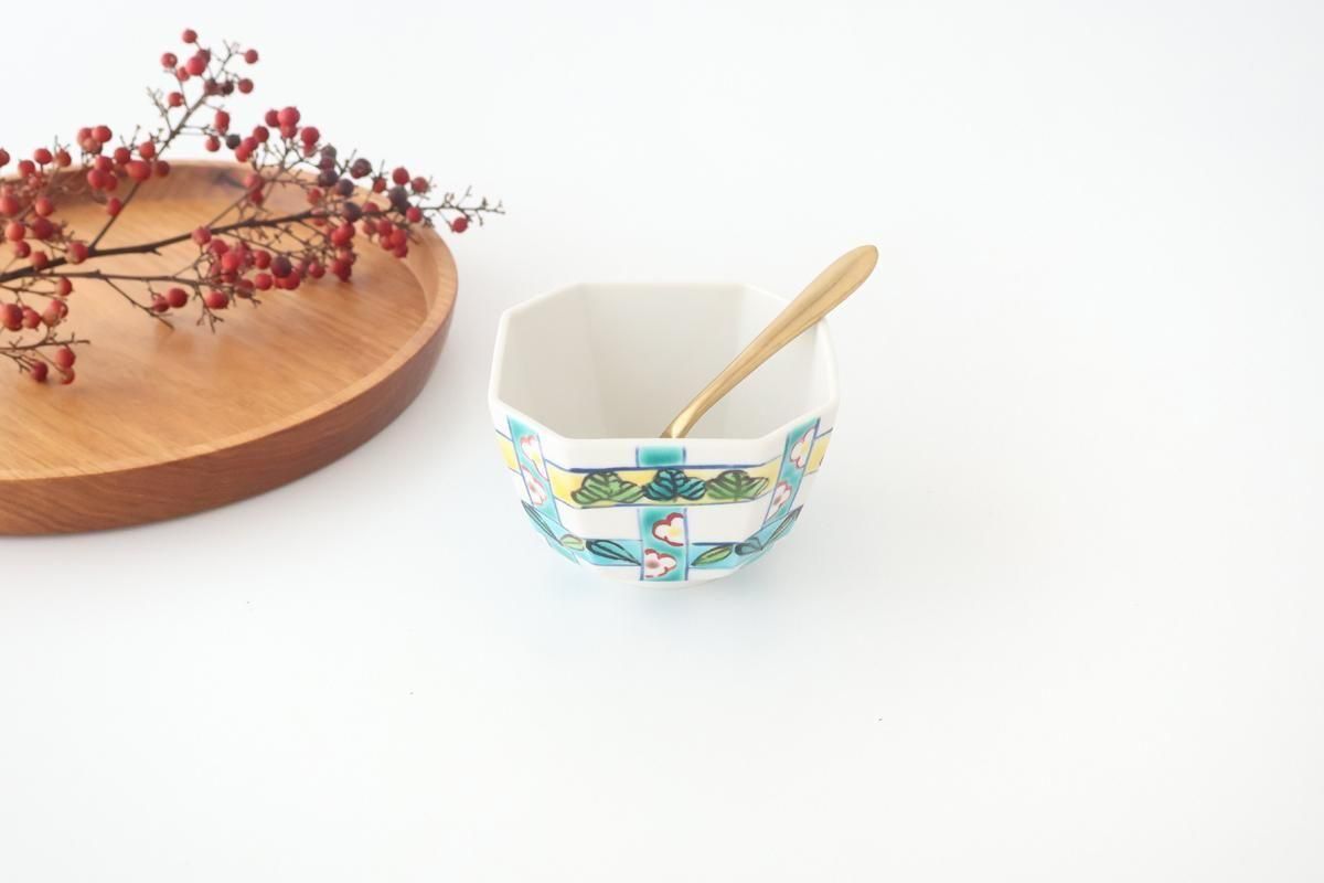 古九谷焼 八角鉢 庄三作 手描き 山水人物文 桐箱 旧家蔵出 コレクター放出美品 九谷焼 手描き おちょこ 古九谷手菊桐文盃 | 山田 聡子のギャラリー凜