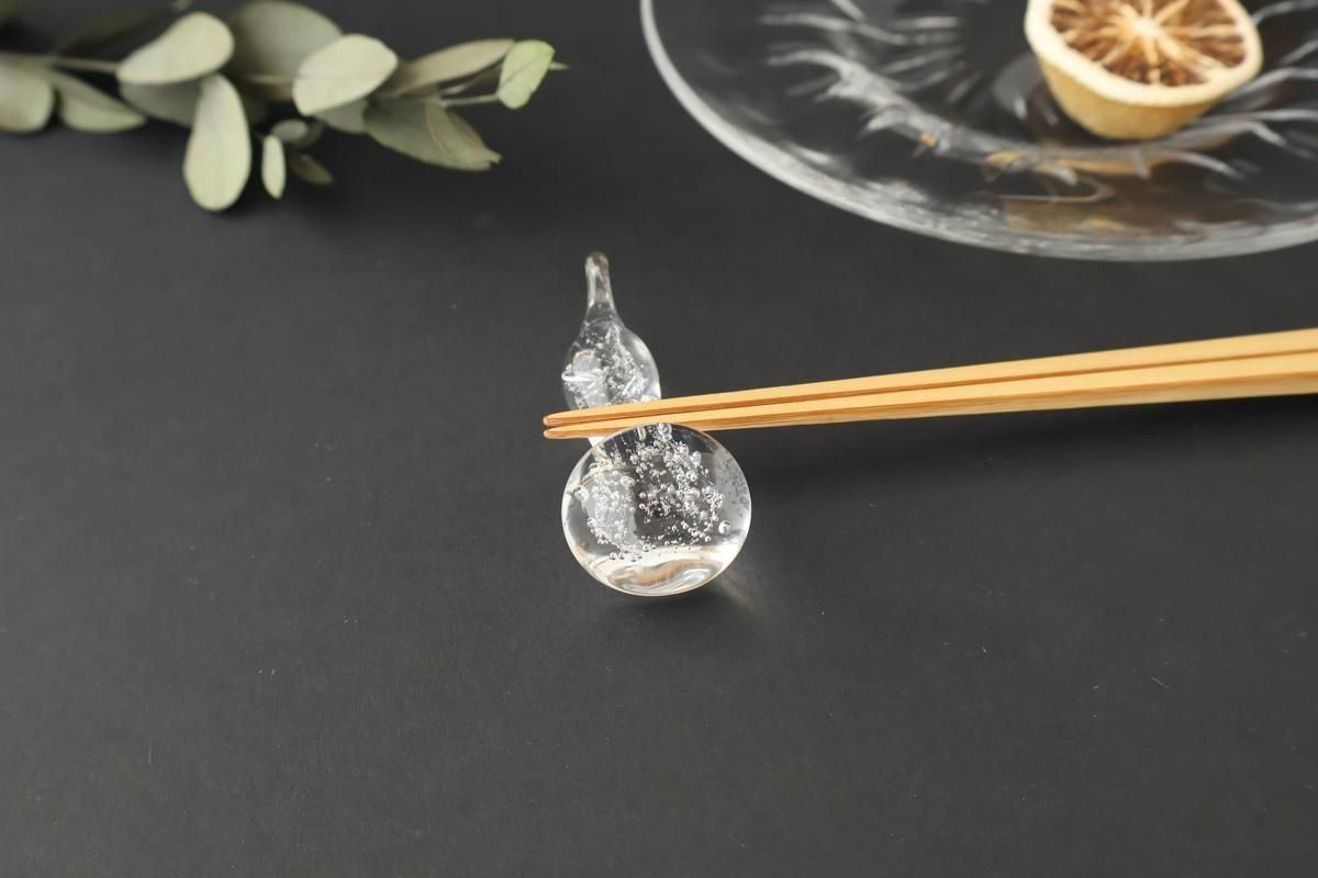 ひょうたん箸置き｜ガラス｜カンベガラス 大内学｜和食器通販