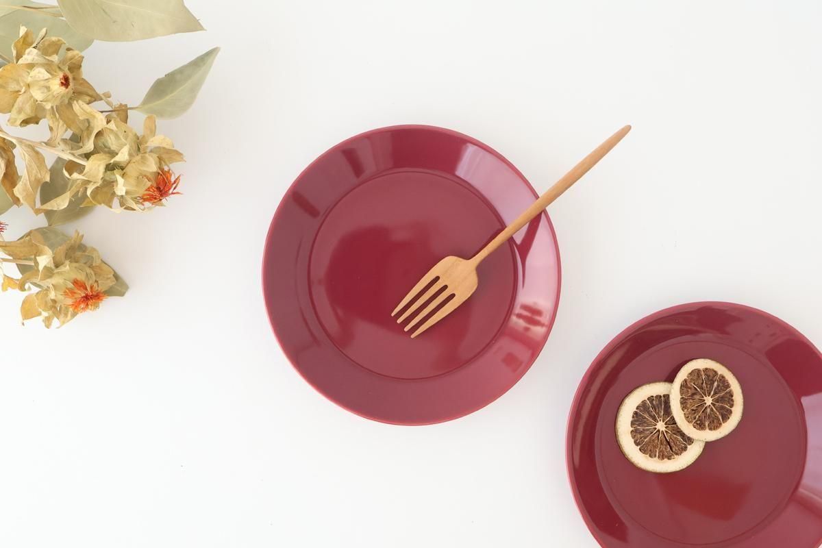 限定カラー】｜イッタラ｜ティーマ｜プレート｜17cm｜チェリー｜磁器