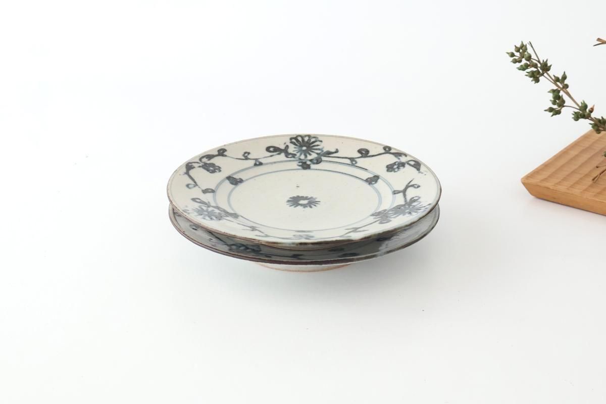 印判手｜5寸皿｜陶器｜陶彩窯｜砥部焼｜和食器通販｜うちる｜和食器の