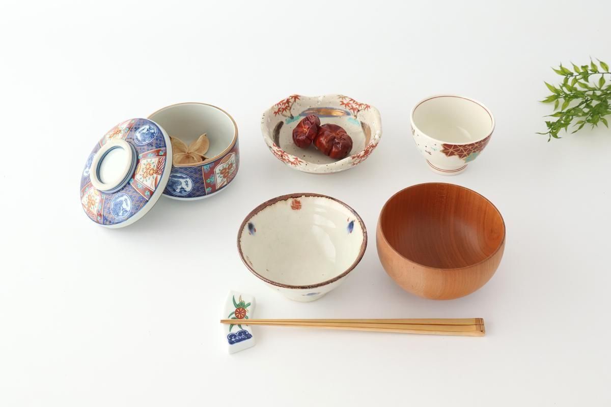 ◆１０個◆蓋つき煮物碗　古代間取り山水柄　有田焼　新品　丼物　煮物 ◇10個◇蓋つき煮物碗 古代間取り山水柄 有田焼 新品 丼物