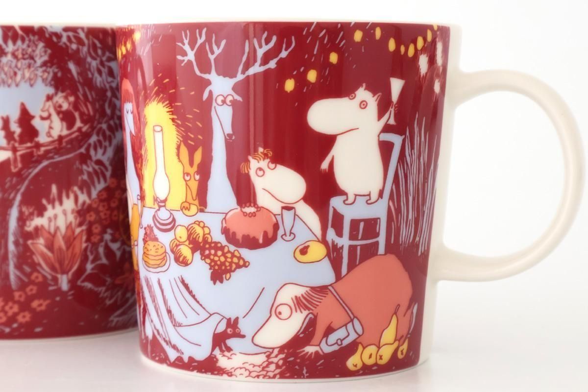 80周年限定】｜アラビア｜ムーミン｜マグ｜0.3L｜フェスティブ