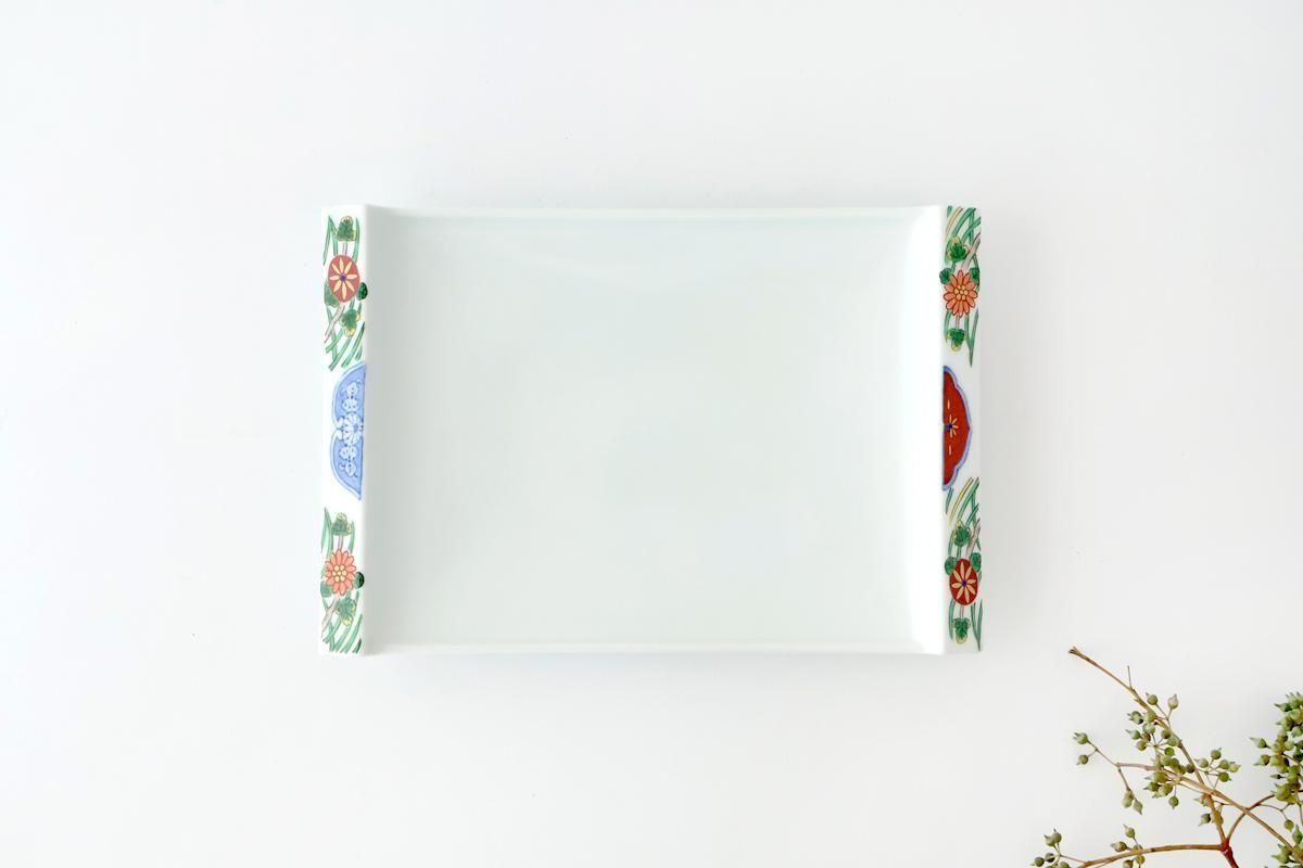 角天皿｜古伊万里｜磁器｜有田焼｜和食器通販｜うちる｜和食器の皿、鉢