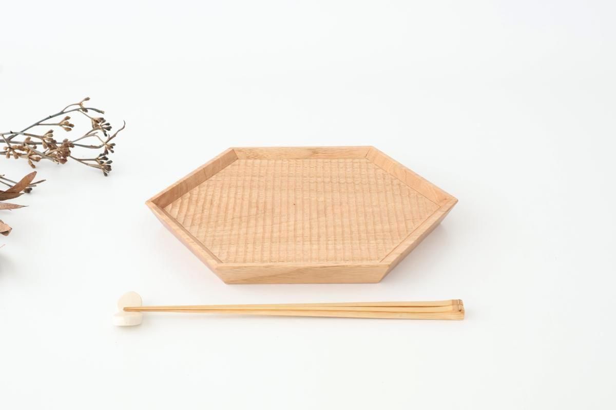 亀甲小盆｜オニグルミ｜Semi-Aco｜加賀雅之｜和食器通販｜うちる｜和