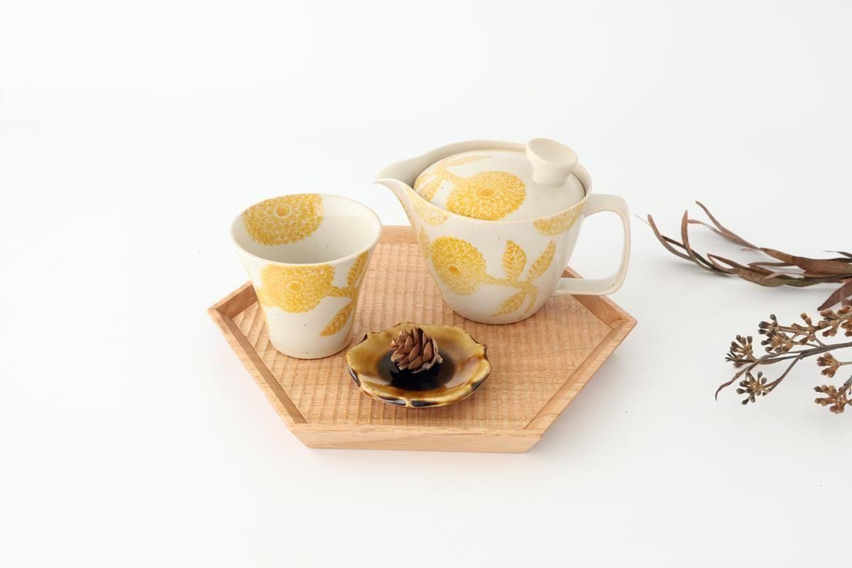 亀甲小盆｜オニグルミ｜Semi-Aco｜加賀雅之｜和食器通販｜うちる｜和