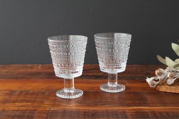 イッタラ　ガラス器 ツァイッカ(Tsaikka) グラス / ブルー｜北欧 イッタラ(iittala)の