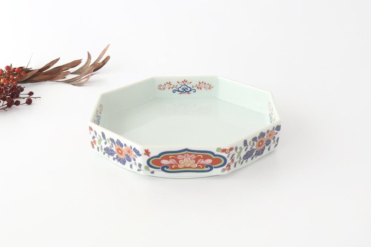 オードブル鉢｜錦菊花紋｜磁器｜林九郎窯｜波佐見焼｜和食器通販｜うち