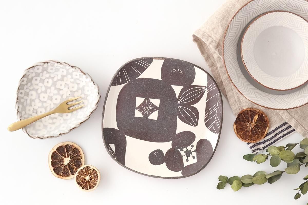 LULU｜楕円皿｜陶器｜葛西国太郎｜和食器通販｜うちる｜和食器の皿、鉢