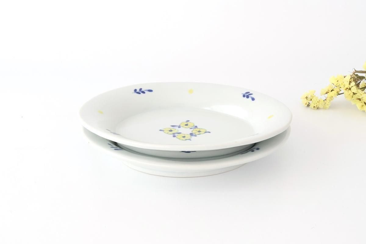 楕円皿｜色絵花冠｜磁器｜高原真由美｜九谷焼｜和食器通販｜うちる｜和