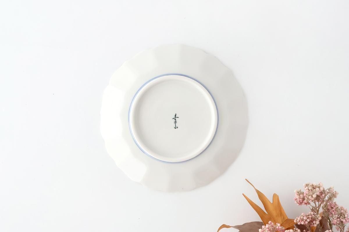 ぶどうにリス｜7寸皿｜磁器｜宮本泰山堂｜九谷焼｜和食器通販｜うちる