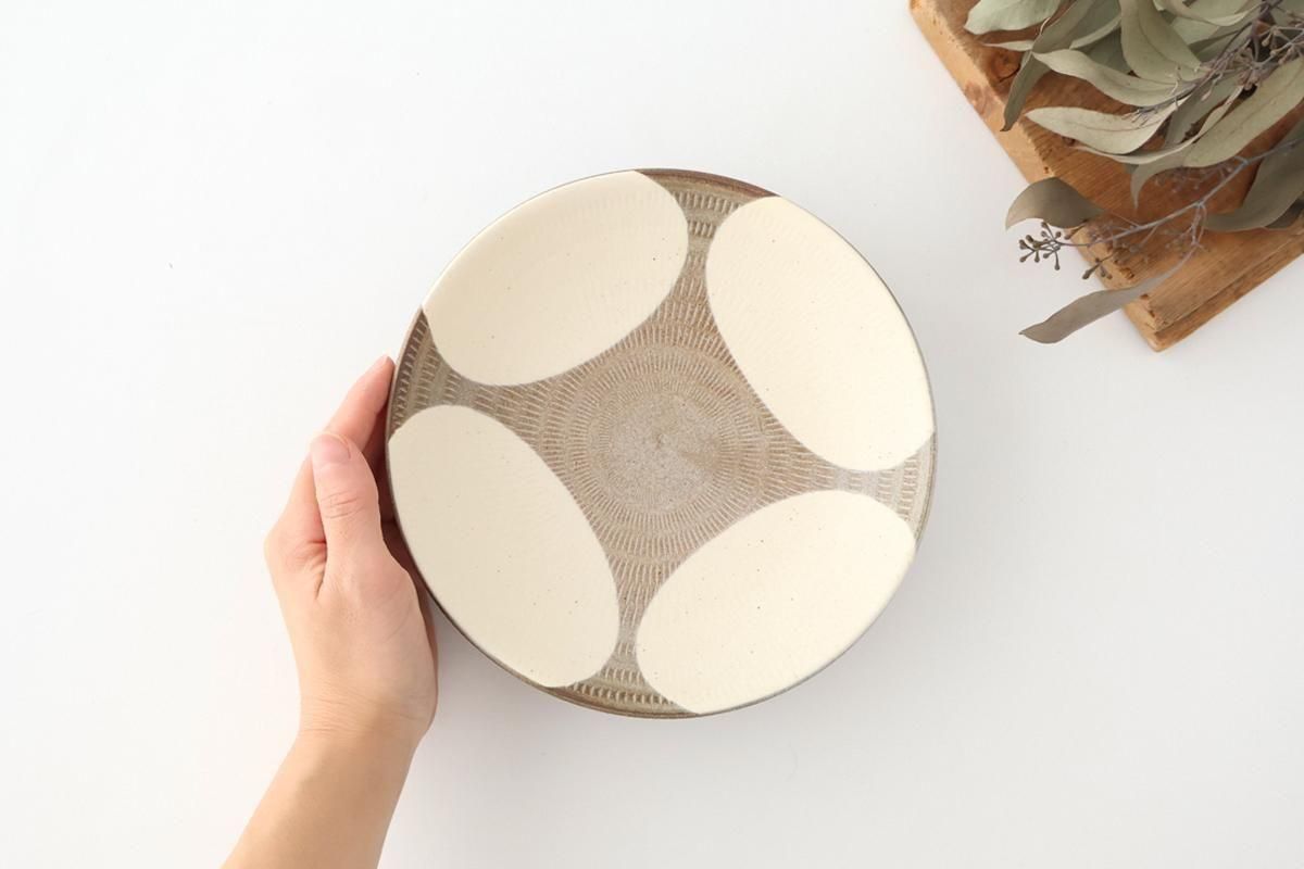 三角鉢　斉山窯　浅鉢 浅鉢｜四方がけマット｜陶器｜翁明窯元｜小石原焼｜和食器通販｜うちる